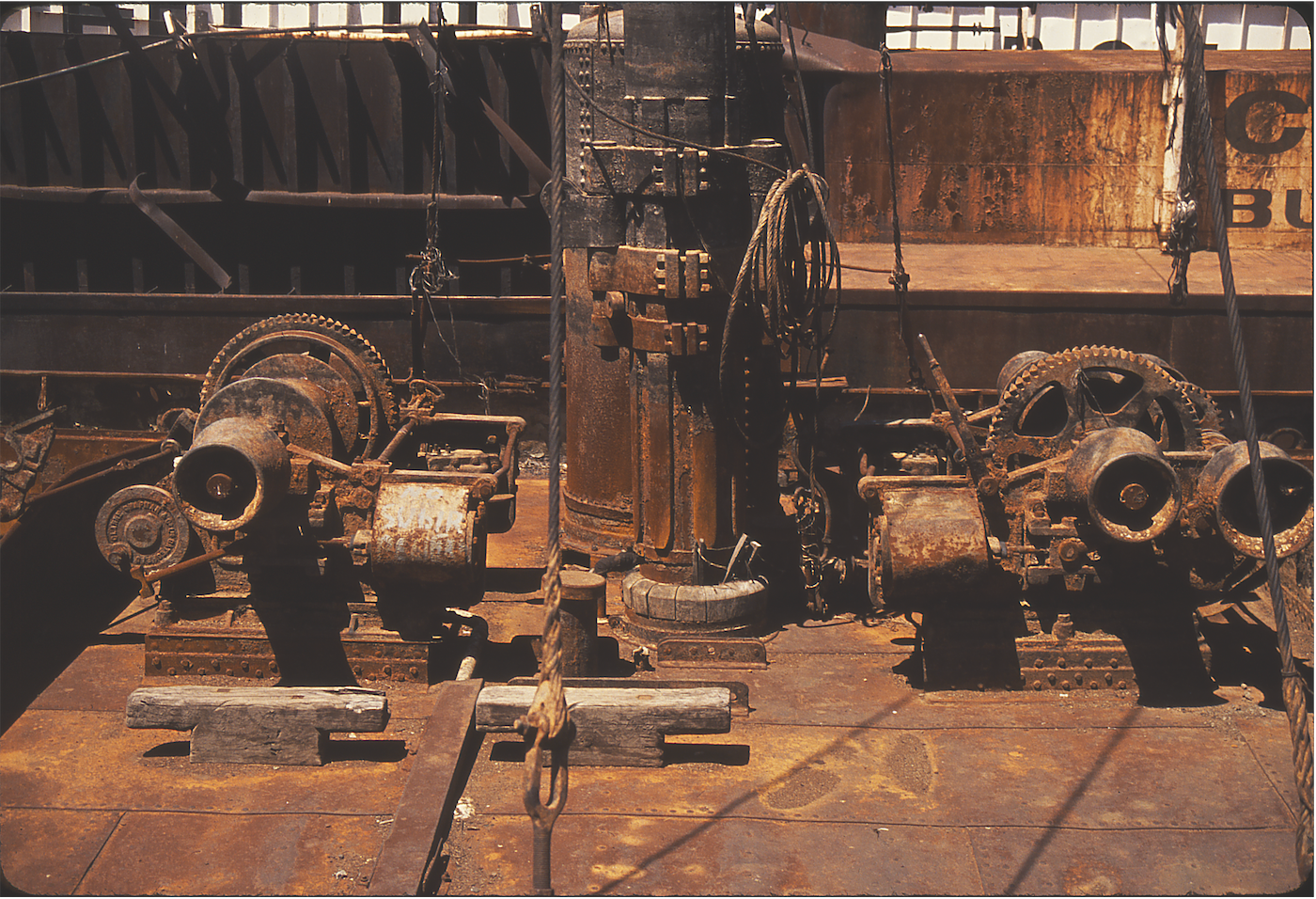 Rusted Sea Objects